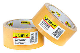Скотч двосторонній Unifix 50 мм x 10 м тканина