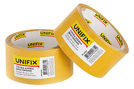 Скотч двосторонній Unifix 50 мм x 10 м поліпропілен