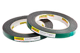 Скотч двосторонній Unifix 12 мм x 5 м спінений