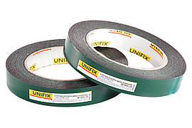 Скотч двосторонній Unifix 19 мм x 5 м спінений