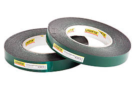 Скотч двосторонній Unifix 19 мм x 10 м спінений