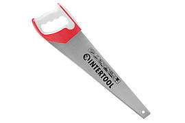 Ножівка по дереву Intertool 450мм x 11T x 3D