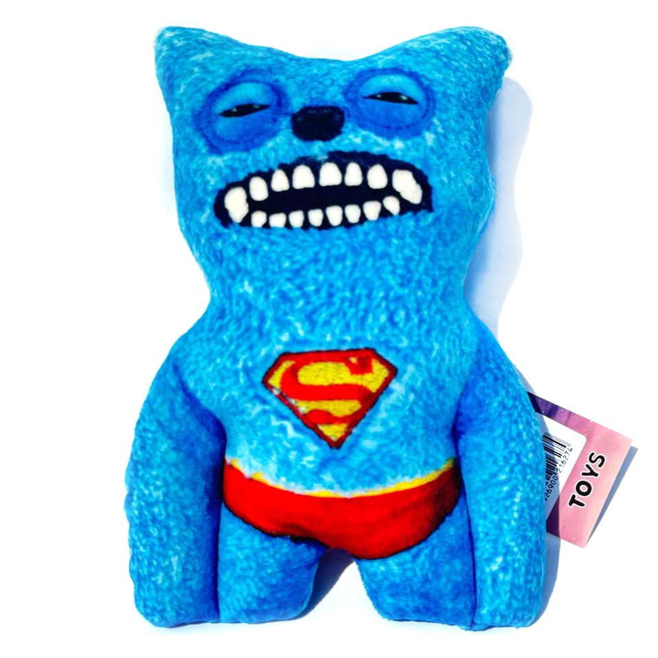 М`яка іграшка Fuggler супермен Фуглер Funny Ugly Monste синій Україна плюш 25*17*6см (00516-3), фото 1