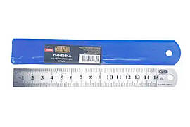 Лінійка Сила 150 мм нержавейка