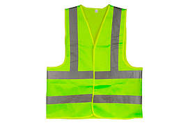Жилет світловідбиваючий Intertool XXL x 120 г/м² зелений