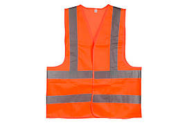 Жилет світловідбиваючий Intertool XXL x 120 г/м² помаранчевий