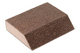 Губка шліфувальна Mastertool 110 x 90 x 25 мм P80 трапеція