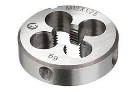 Плашка Intertool M12 х 1.25