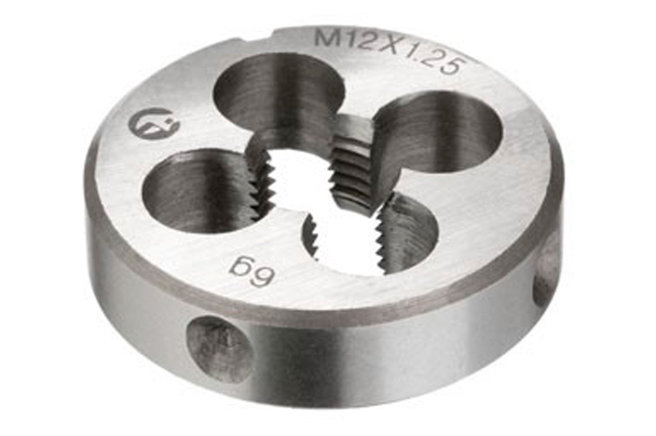 Плашка Intertool M12 х 1.25, фото 1