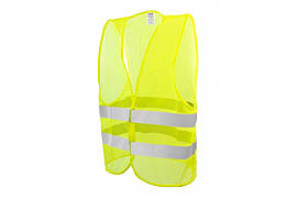 Жилет світловідбиваючий Mastertool XL жовтий