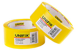 Скотч Unifix 45 мм x 80 м x 40 мкм жовтий