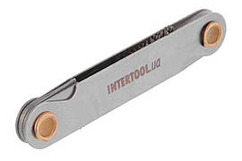 Різьбомір метричний Intertool 0.5-3мм (12шт)