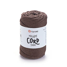 Пряжа YarnArt Macrame Cord 3 MM №769 (Бавовняна та поліестерна пряжа Ярнарт Макраме Корд 3 мм, нитки для в'язання)