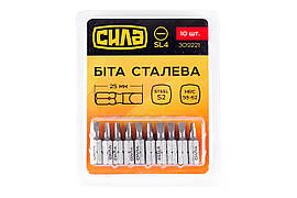 Біта Сила SL4 x 25 мм (10 шт.)