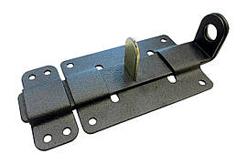 Засув дверний KS-UKR плоский під замок 70×160 (Оксамит)