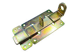 Засув дверний KS-UKR плоский під замок  70×160 (оцинкований)