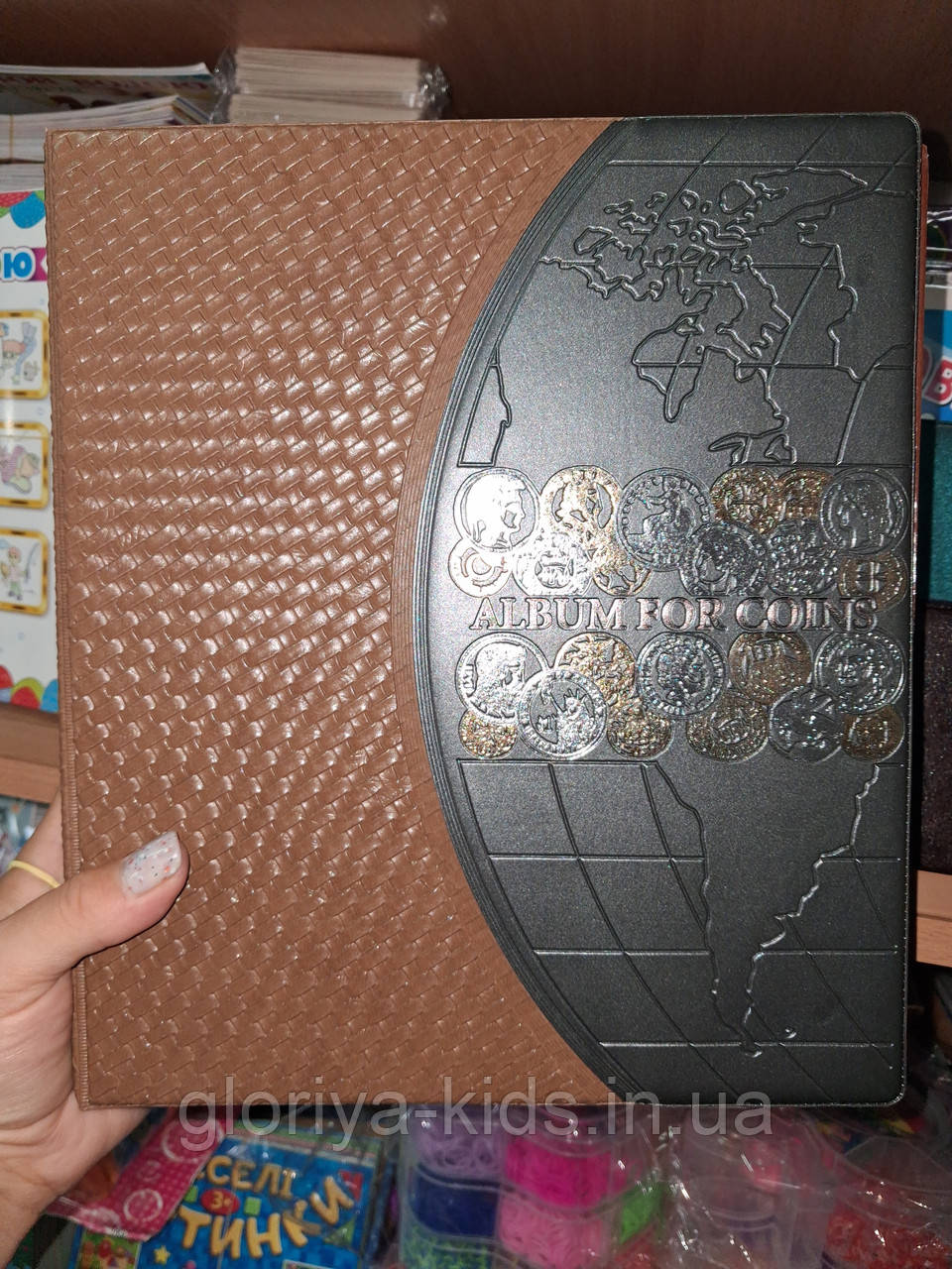 Альбом для монет та банкнот Big Collection формату Оптима на 739 комірок 20 листів