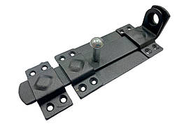 Засув дверний KS-UKR плоский "Декор" під замок 70х210 (оксамит)