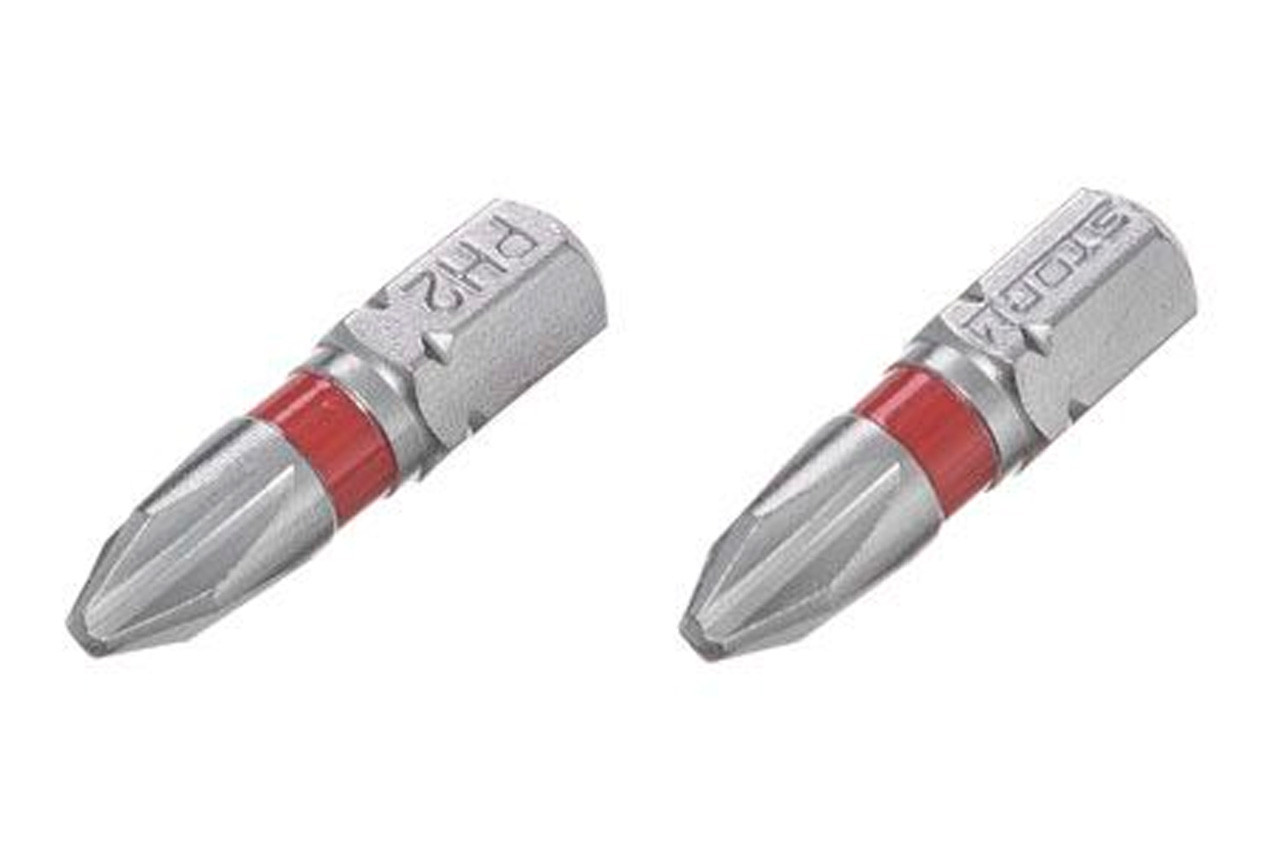Бита Intertool PH2 x 25 мм Storm (2 шт.) (VT-0218)