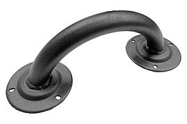 Ручка дверна KS-UKR дугоподібна  кругла 85х258( Оксамит )