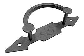 Ручка дверна KS-UKR "Фортеця" дугоподібна квадрат 50х255 (Оксамит )