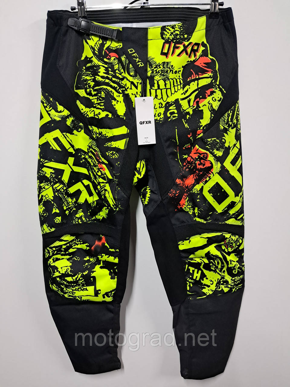 Кросові мотоштани Ofxr green XL, фото 1