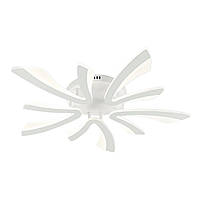 Стельова LED люстра 70W з пультом Interees в стилі модерн 3000-6000К біла IP20 C9095-5