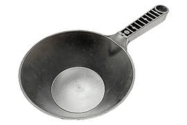 Ківш штукатурний пластиковий iPlast 800мл чорний