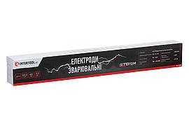 Електроди зварювальні Intertool-Storm 4мм x 2.5кг 6013