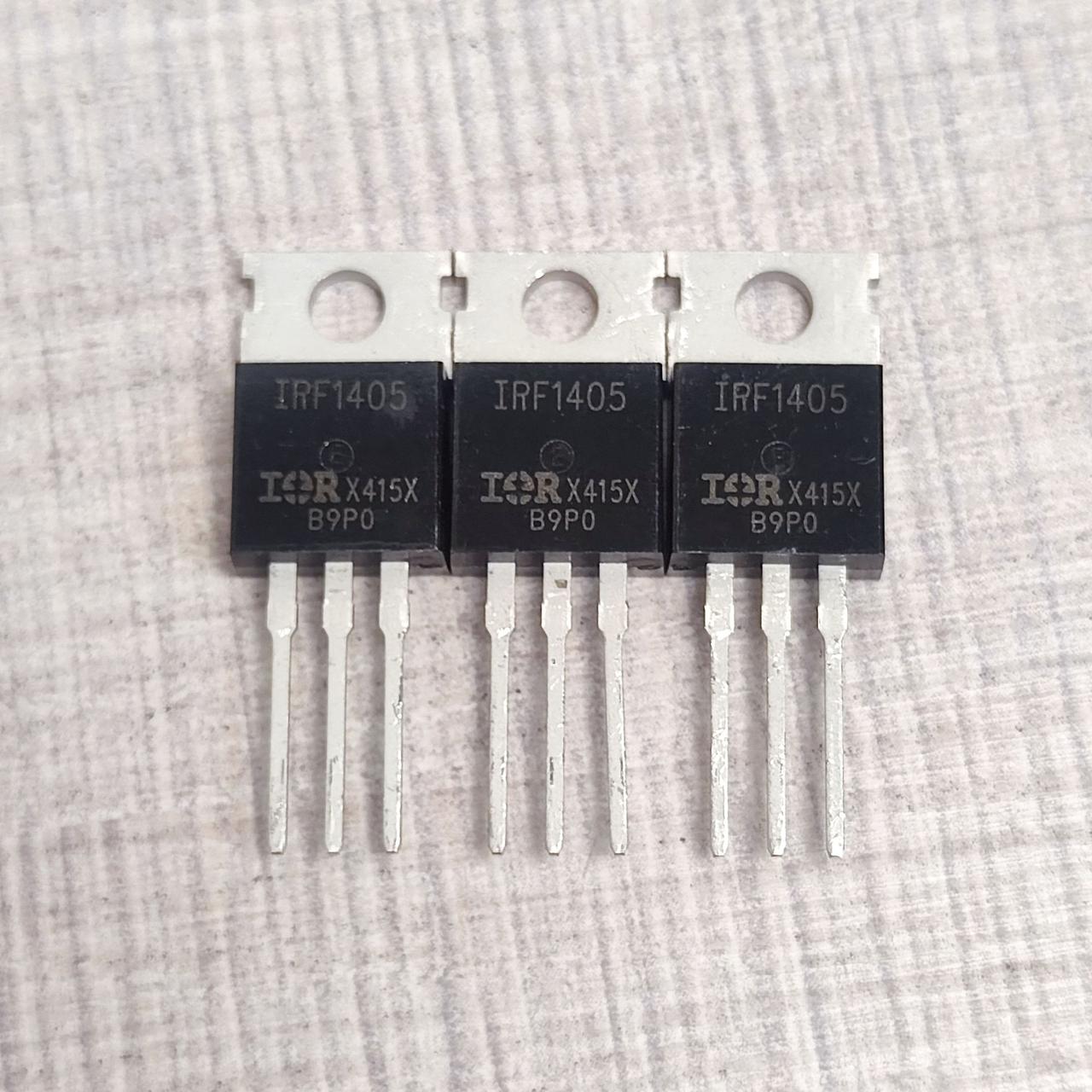 Транзистор IRF1405 IR MOSFET N-канал 55 В 5.3 мОм 169А TO-220AB