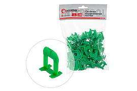 Основа для вирівнювання плитки Intertool – 1 x 9 x 70 мм (100 шт.)