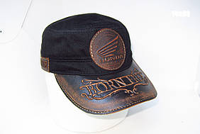 Кепка немка байкерська котонова HONDA  DaVaNi 00398