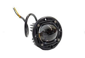 Протитуманні LED фари Starlight HP-GZD-267-01 ближній (білий+жовтий), універс. кругла 12/24V