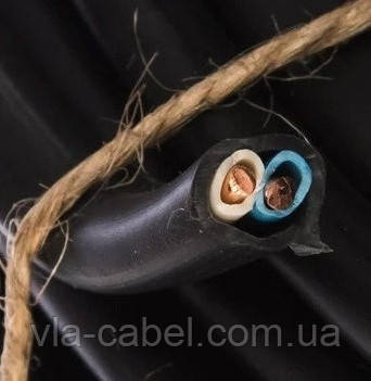 Кабель провід моноліт ВВГ-нг П 2х2,5 мідний Одеса ГОСТ (бухта 100м), фото 1