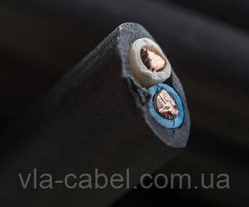 Кабель ВВГ-П 2х1.5 мідний негорючий Одеса ГОСТ (бухта 100м), фото 1