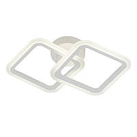 Стельова LED люстра 44W з пультом Interees в сучасному стилі 3000-6000К біла IP20 5105-2