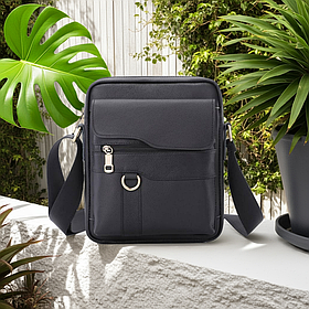 Невелика шкіряна сумка через плече Leather Collection (8870)