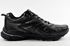 Кросівки шкіряні Bona чорні 981C, фото 3