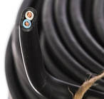 Провід кабель моножила ВВГ-П нг 2х1,5 мідний плоский Одеса ГОСТ (кратно 100м)