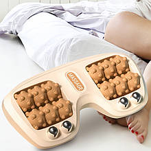 Роликовий масажер для ніг 2 в 1 Cat Claw Style Foot Massager для спа-масажу та фізіотерапії Помаранчевий