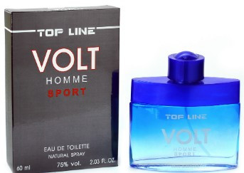 Туалетна вода для чоловіків Aroma Pefume Top Line VOLT 60 мл, фото 1