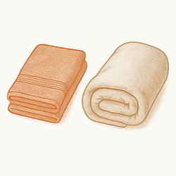 Рушники та ковдри