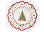 Тарілка підставна Lefard Christmas delight 28 см біла 985-119, фото 4