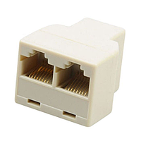 Сплиттер витой пары, UTP, 8P8C- RJ-45 1port (female) to 2port (femal (12450)
