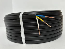 Кабель мідний ВВГ-п 3х1.5 плоский Одеса ГОСТ (бухта 100м)