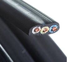 Кабель ВВГ-нг П 3х1.5 мідний негорючий Одеса ГОСТ (бухта 100м)