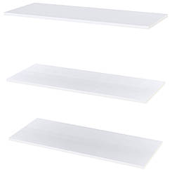 Полиця для одягу Doros Promo Білий 3шт. 86.7х35х1.6 (DRS-011562)