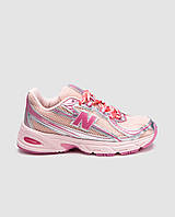 Рожеві жіночі кросівки Atmos Pink x New Balance 740 / Демісезонні Нью Беланс 740 сітка