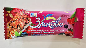Батончик злаковий Злаково лісові ягоди 40 г