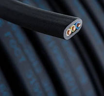 Кабель моноліт ВВГ-нг П 3х2.5 плоский мідь Одеса ГОСТ (бухта 100м)